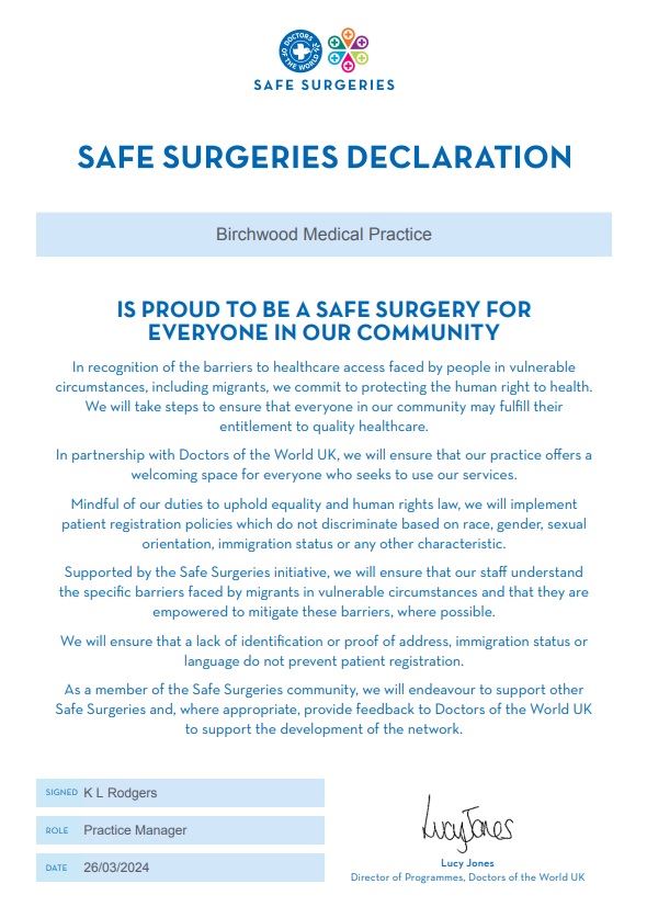 Safe Surgeries