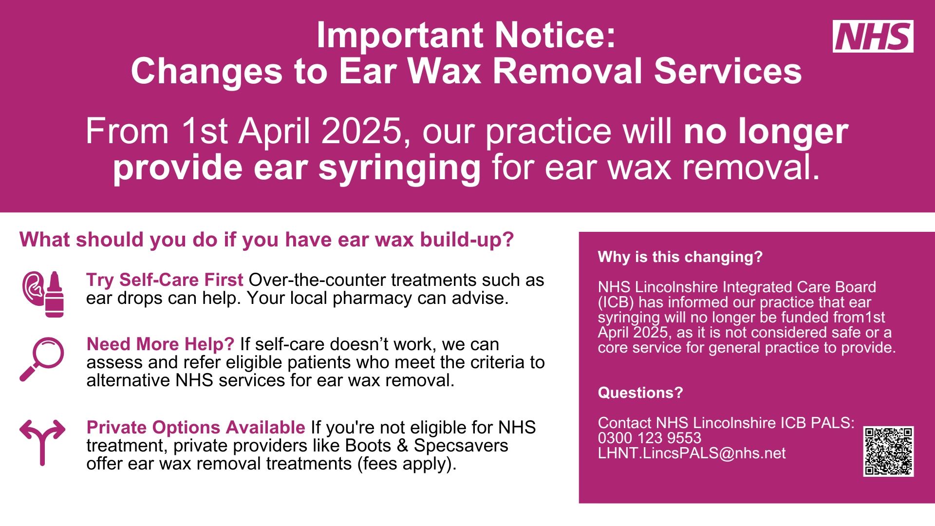 Ear Wax Removal